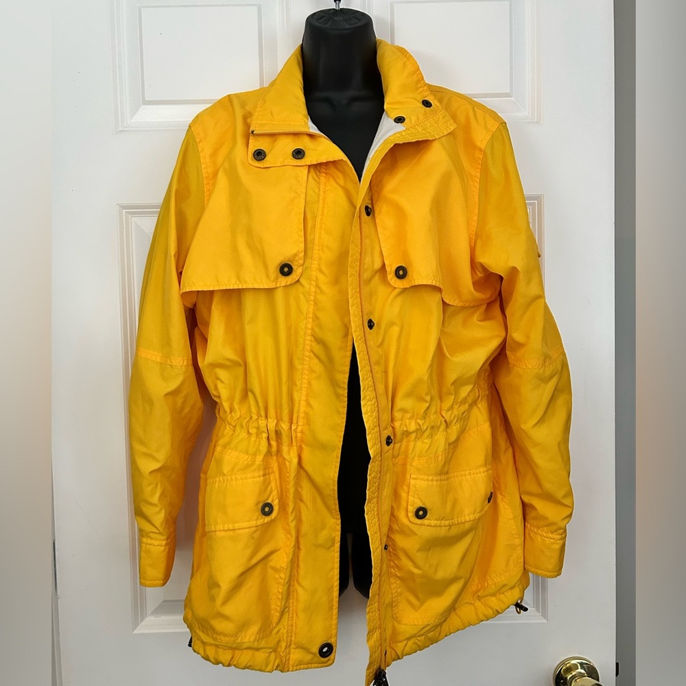 Ralph Lauren Silky Yellow Utility Jacket